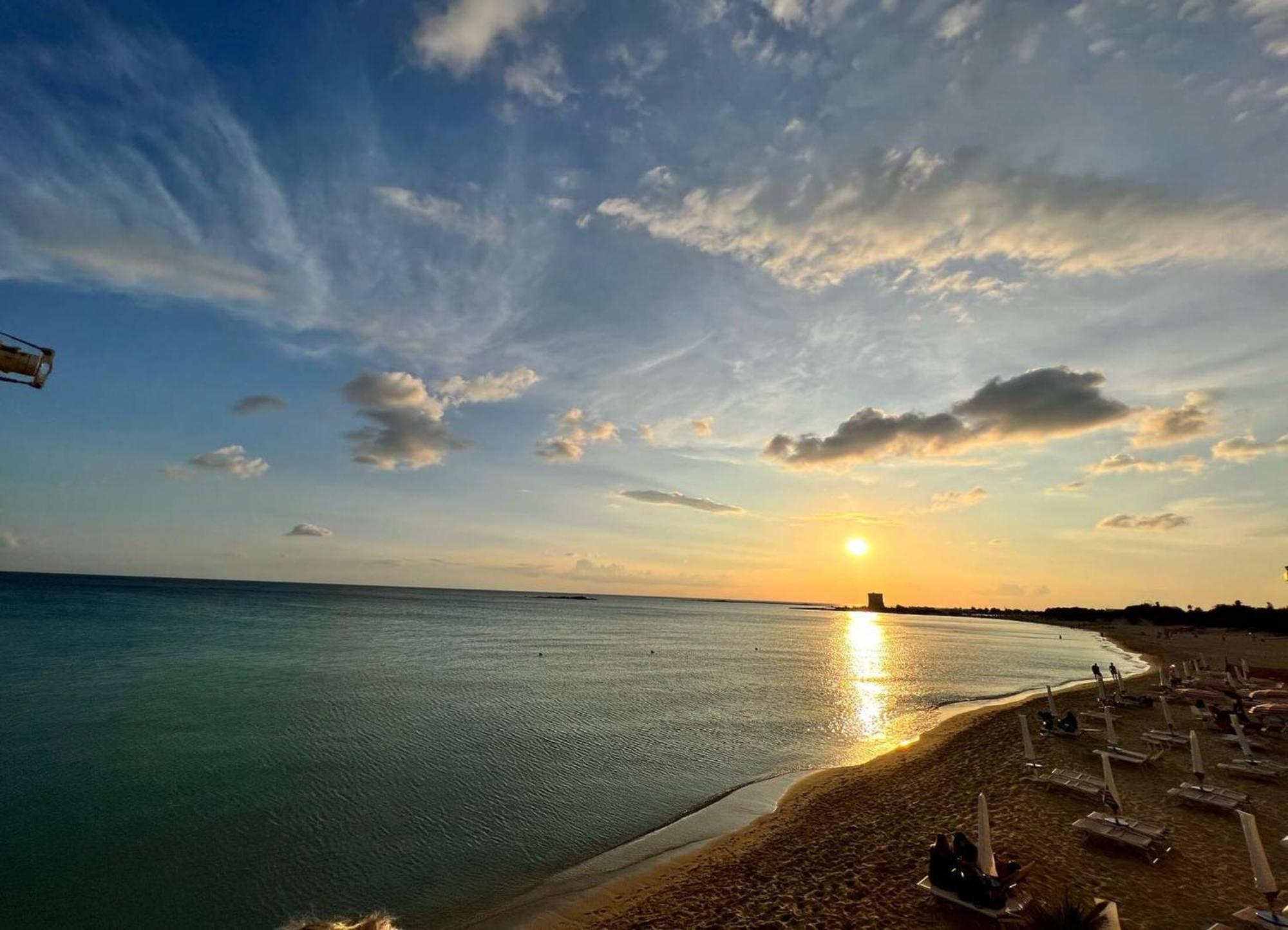 Willa The Blue Panoramic Penthouse Porto Cesareo Zewnętrze zdjęcie