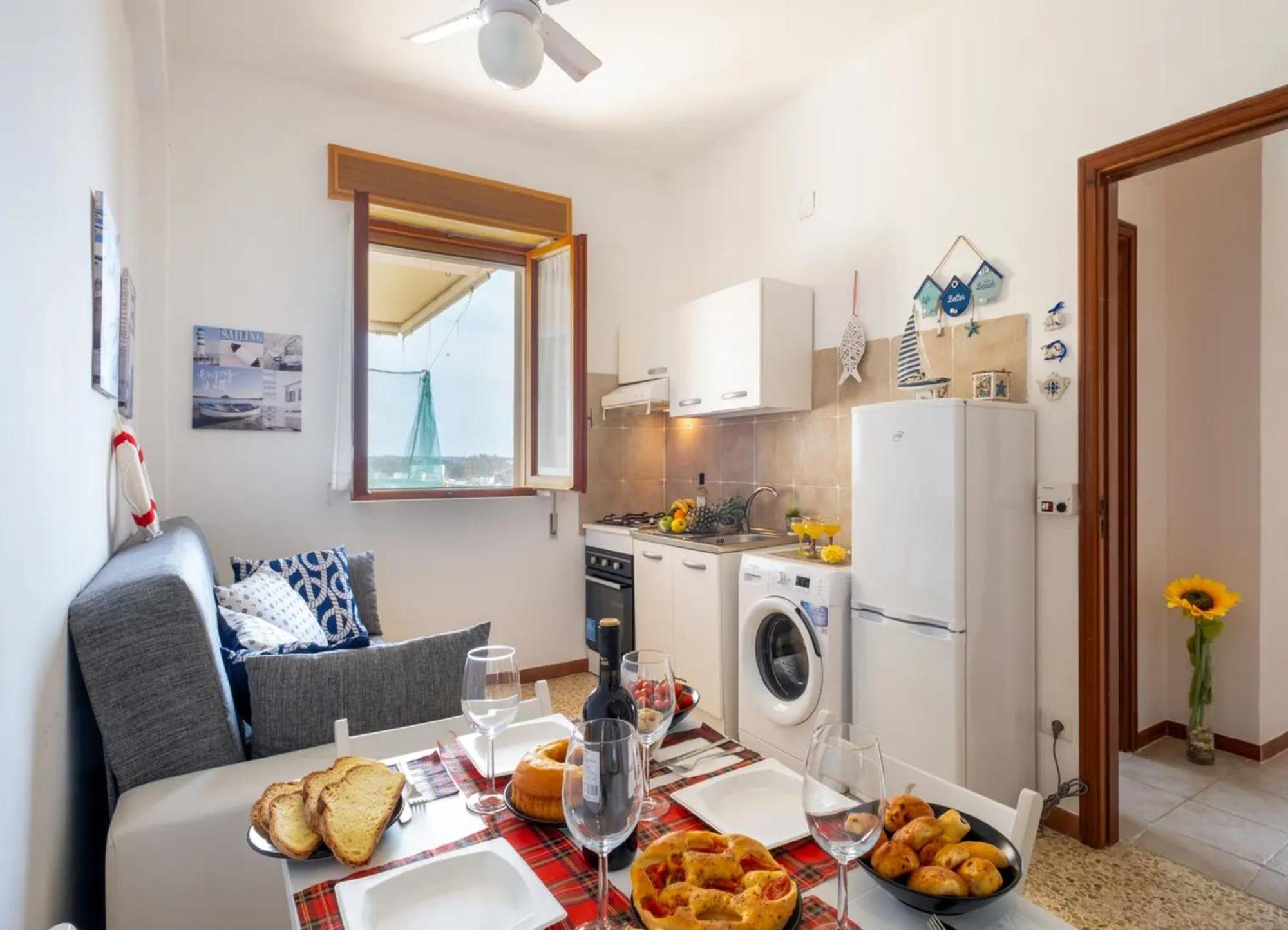 Willa The Blue Panoramic Penthouse Porto Cesareo Zewnętrze zdjęcie