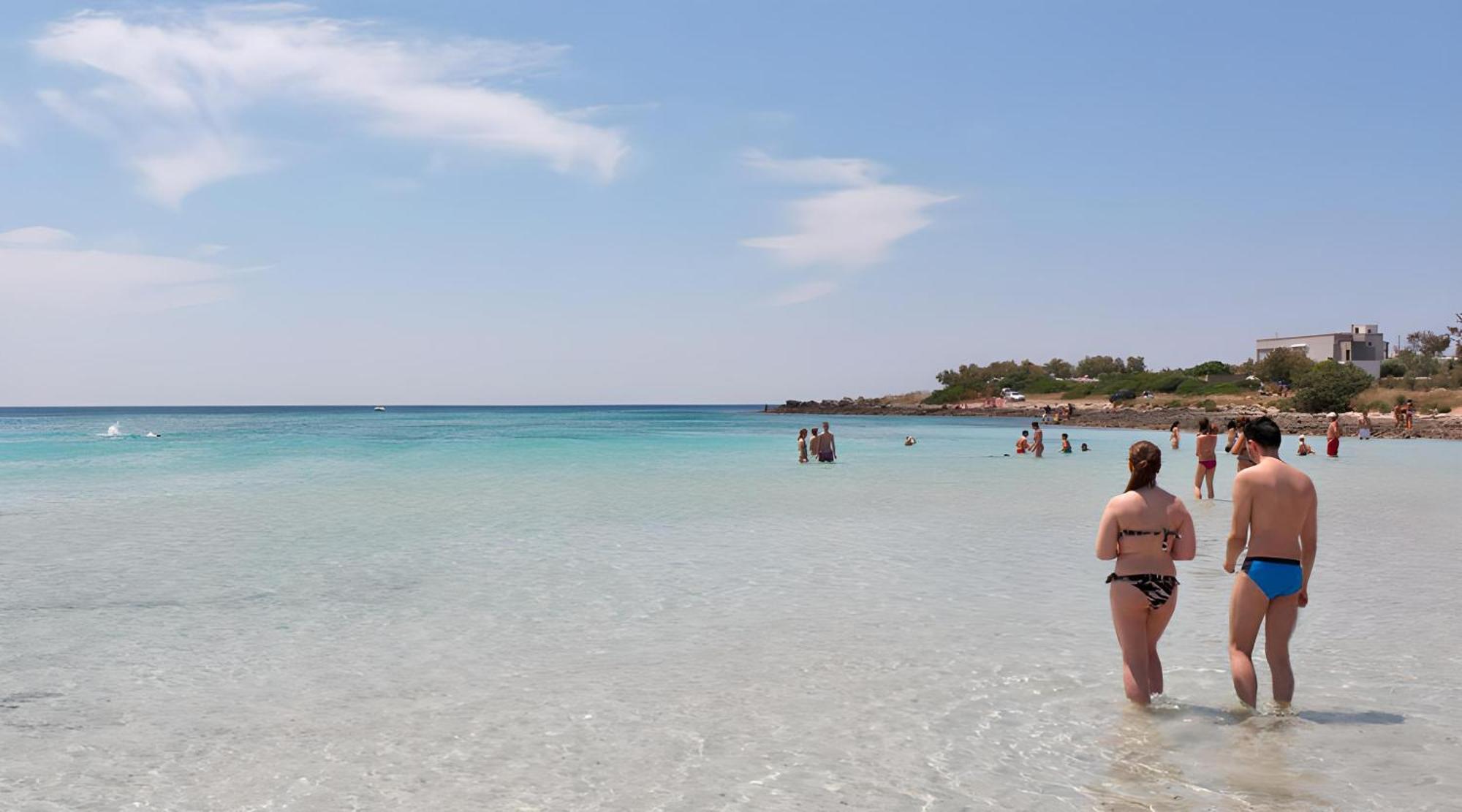 Willa The Blue Panoramic Penthouse Porto Cesareo Zewnętrze zdjęcie